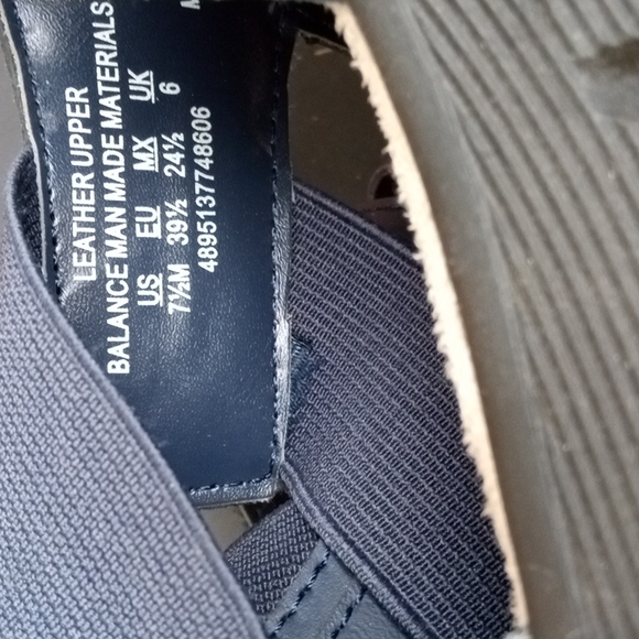 I ❤️ Comfort 7 1/2 M Navy Blue - Picture 4 of 6